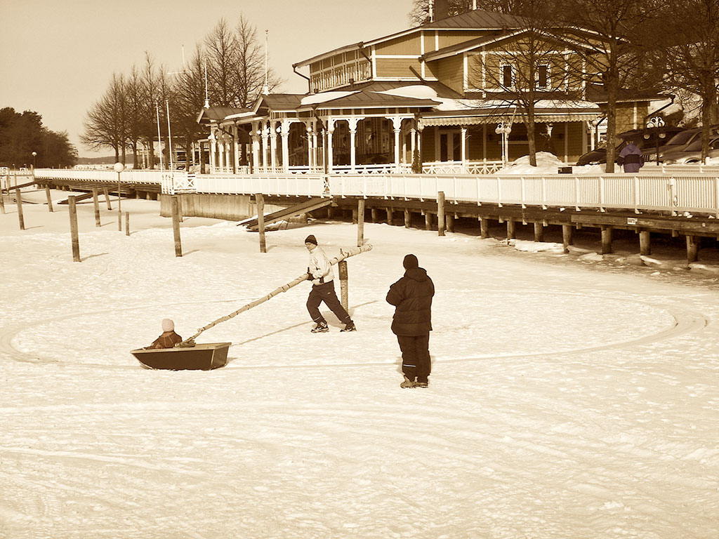Naantali, Finland - winter 2011