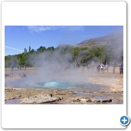 Strokkur - just before ...