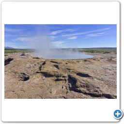 Geysir rests and rests